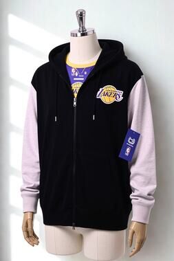 Ultra Game NBA Los Angeles Lakers Full Zip Hoodie Jacket Men's XL NWT